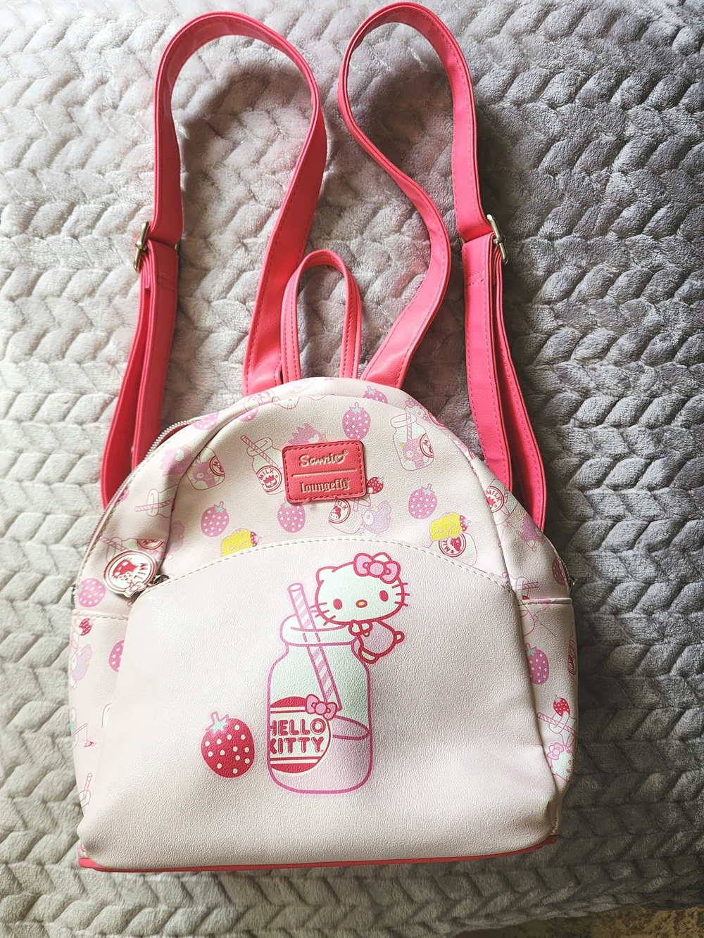 Sanrio x Loungefly Pink Mini Backpack